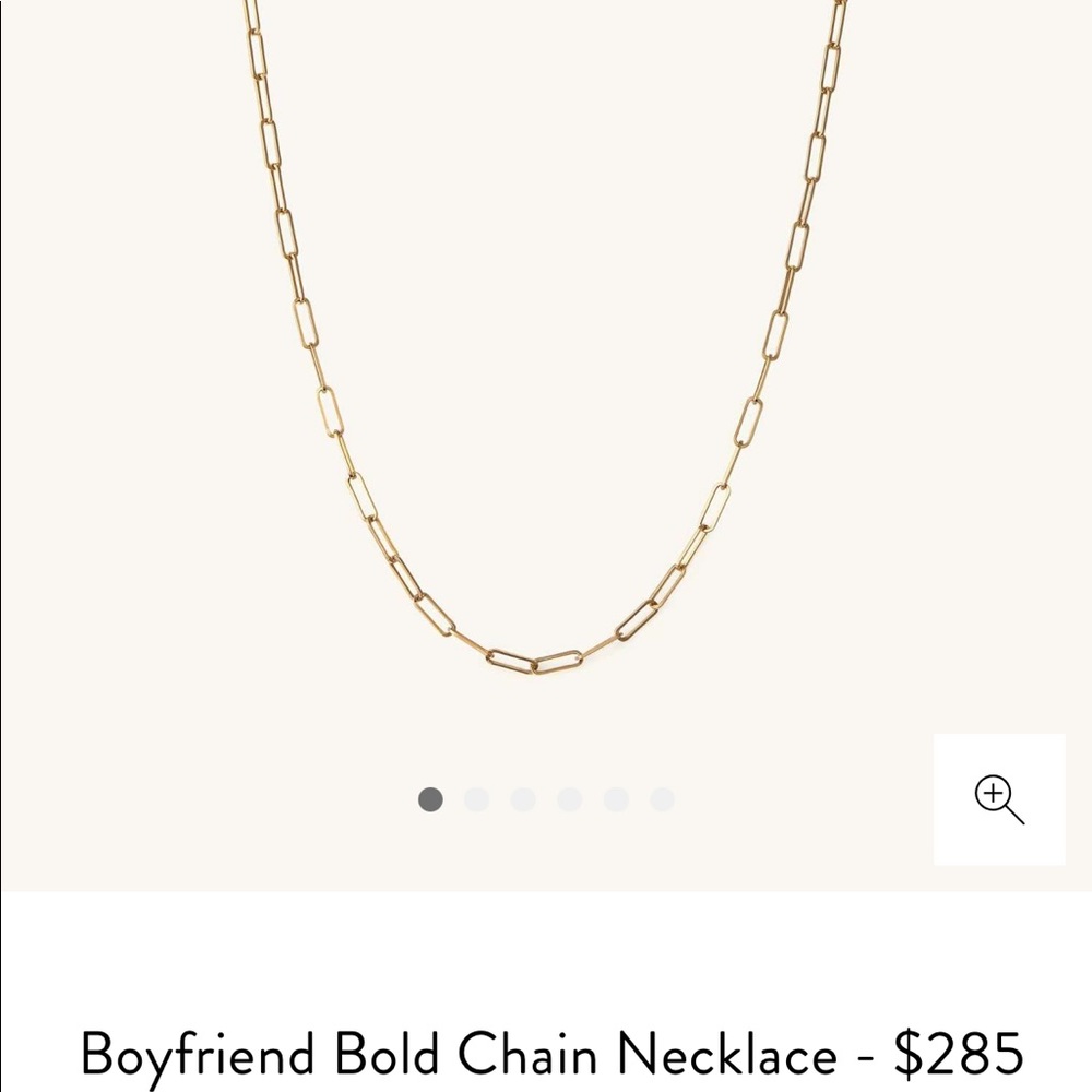 Mejuri Boyfriend Bold Chain Necklace